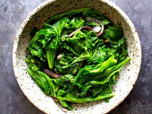1 Cup Fresh Cooked Mustard Greens (from Fresh)