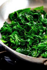 1 Cup Fresh Cooked Spinach (from Fresh, Fat Added in Cooking)