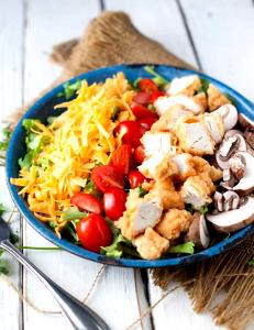 1 cup Fried Chicken Salad