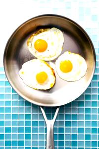 1 Cup Fried Egg without Fat