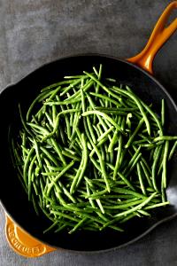 1 Cup Frozen Cooked Green String Beans (from Frozen)