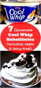 1 Cup Frozen Cream Substitute