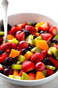 1 Cup Fruit Cocktail or Mix (Excluding Citrus Fruits)