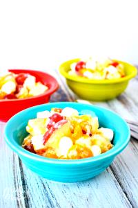 1 Cup Fruit Salad with Marshmallows (Excluding Citrus Fruits)