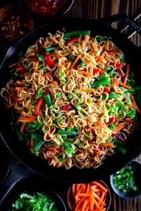 1 cup Garden Blend Stirfry Vegetables with Noodles