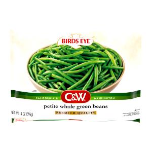 1 Cup Green Bean, Whole, Petite, Frozen