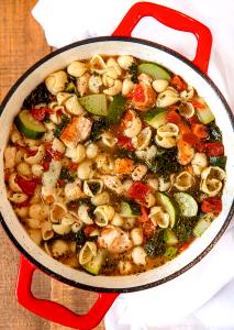1 Cup Grilled Chicken Italiano Soup, Rts
