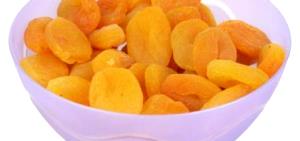 1 Cup Halves Dried Apricots (with Added Sugar, Stewed, Sulfured)