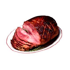 1 Cup Ham, Whole, Roasted, Slf