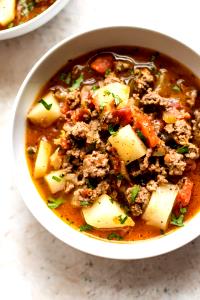 1 Cup Hamburger Soup
