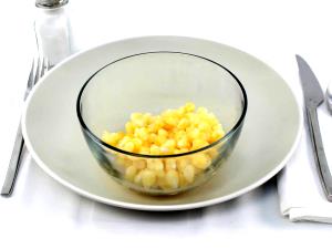 1 Cup Hominy, Yellow, Canned