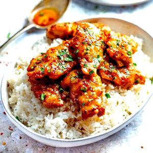 1 Cup Honey Garlic Chicken
