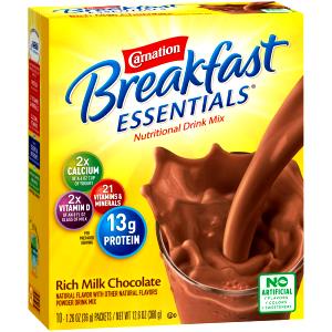 1 Cup Instant Breakfast Powder (with Milk and Low Calorie Sweetener)