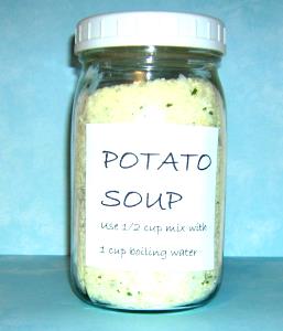 1 Cup Instant Potato Soup (Dry Mix)