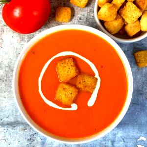 1 Cup Instant Tomato Soup (Prepared with Water)