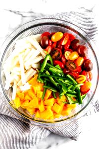 1 cup Jicama, Tomato, & Black Bean Salad