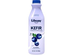 1 Cup Kefir, Low Fat, Blueberry