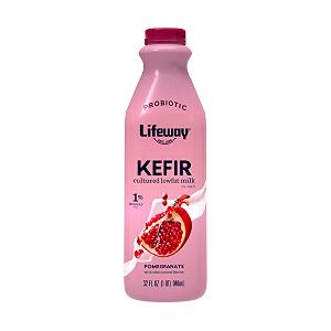 1 Cup Kefir, Low Fat, Pomegranate