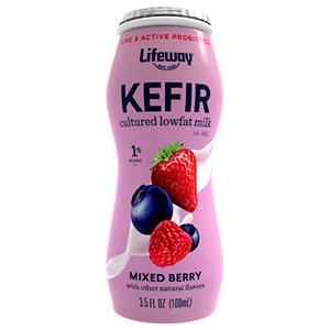1 Cup Kefir, Slim 6, Mixed Berry
