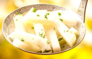 1 Cup Kohlrabi, Boiled W/Salt