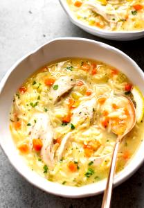 1 cup Lemon Chicken Orzo Soup
