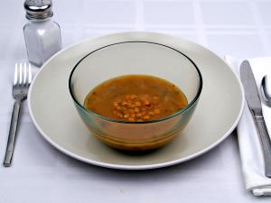 1 Cup Lentil Soup, Lowfat, Rts