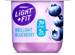 1 Cup Light & Fit Nonfat, Quart Size, Blueberry Yogurt