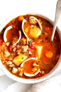 1 Cup Manhattan Clam Chowder