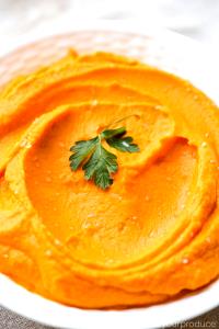 1 Cup Mashed Cooked Carrots (from Frozen, Fat Added in Cooking)