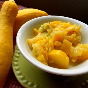 1 Cup Mashed Cooked Summer Squash (Fat Added in Cooking)