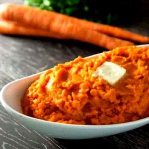 1 Cup Mashed Low Sodium Carrots (Fat Added in Cooking, Canned)