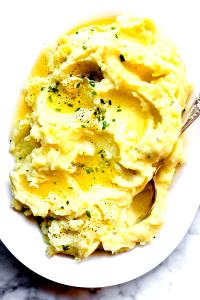 1 Cup Mashed Potato made with Milk (from Fresh)
