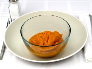 1 Cup Mashed Sweet Potato (Without Skin, Cooked, Boiled)