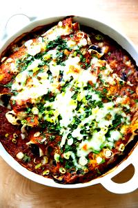 1 Cup Meatless Enchilada with Cheese