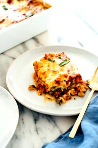 1 Cup Meatless Spinach Lasagna Noodles