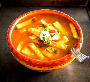 1 Cup Mexican Style Chicken Tortilla Soup, Rts