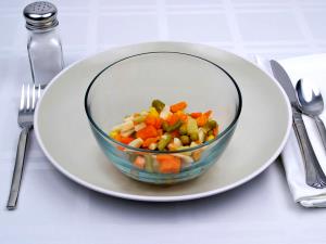 1 Cup Mixed Vegetables (Solids and Liquids, Canned)