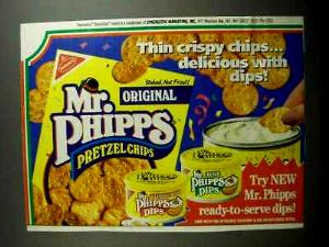 1 Cup Mr.Phipps Pretzel Chips Hard Pretzels