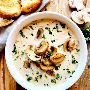 1 Cup Mushroom Broth, Nonfat