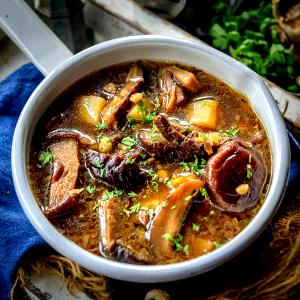 1 Cup Mushroom Soup (Made From Dry Mix)