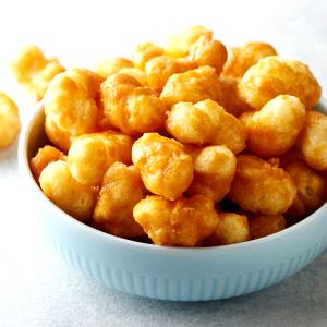 1 Cup, NFS Cheese Corn Puffs and Twists