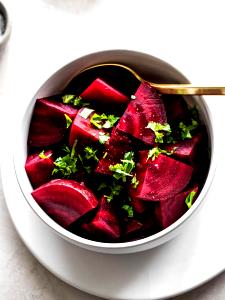 1 Cup, NFS Cooked Beets (from Frozen, Fat Not Added in Cooking)