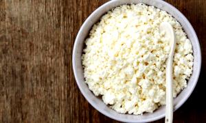 1 Cup, NFS Dry Curd Cottage Cheese
