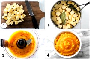 1 Cup, NFS Fat Added in Cooking Cooked Rutabaga
