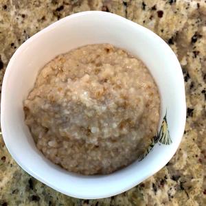 1 Cup Oatmeal, Dry