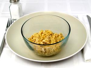 1 Cup Oats Cereal with Cinnamon and Spice (Instant, Prepared with Water, Fortified)