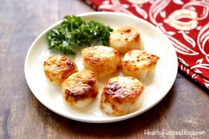 1 Cup Of Baked or Broiled Scallops