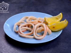 1 Cup Of Steamed or Boiled Squid