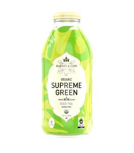 1 Cup Organic Iced Tea - Unsweetened Green Tea