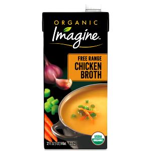 1 Cup Organic Free Range Chicken Broth